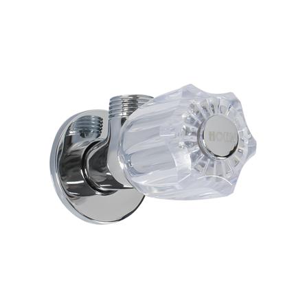 วาล์วฝักบัว 1ทาง HOEN H-8401 สีโครม