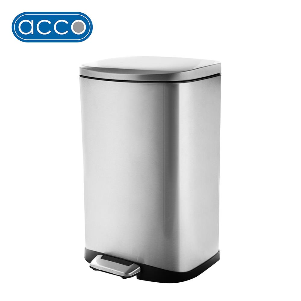 ถังขยะเหยียบ ACCO EK9366MT ขนาด 12L สีเงิน_0