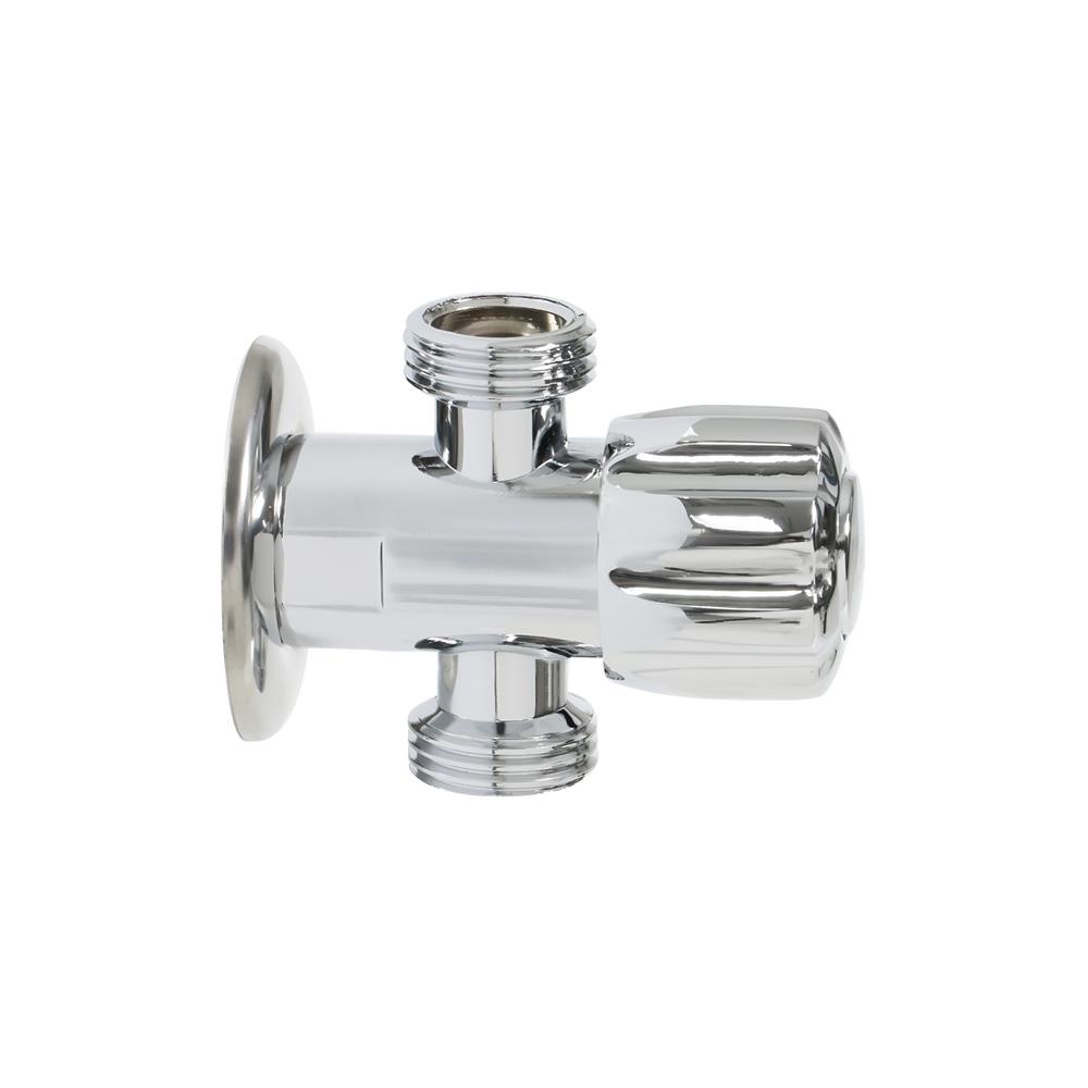 สต็อปวาล์ว 2ทาง HOEN HT-333 สีโครม