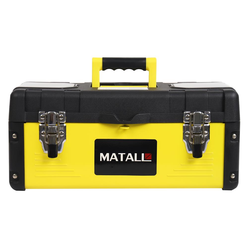 กล่องเครื่องมือเหล็ก MATALL 90-1517 17 นิ้ว สีดำ-เหลือง