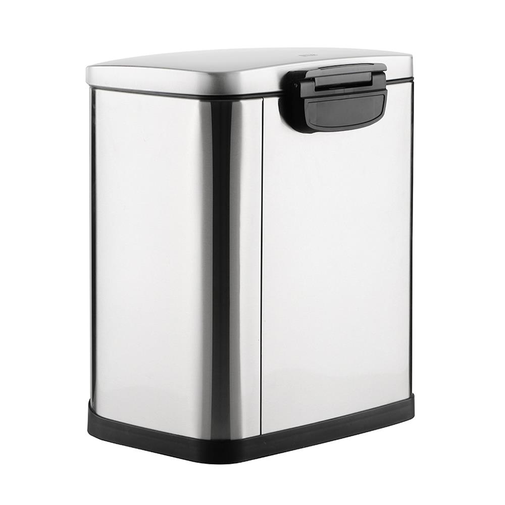 ถังขยะเหยียบ ACCO EK9366MT ขนาด 20L สีเงิน