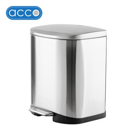 ถังขยะเหยียบ ACCO EK9366MT ขนาด 20L สีเงิน_0