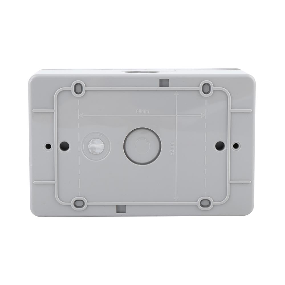 หน้ากากกันน้ำ 3 ช่อง SCHNEIDER A3223HSMR สีเทา