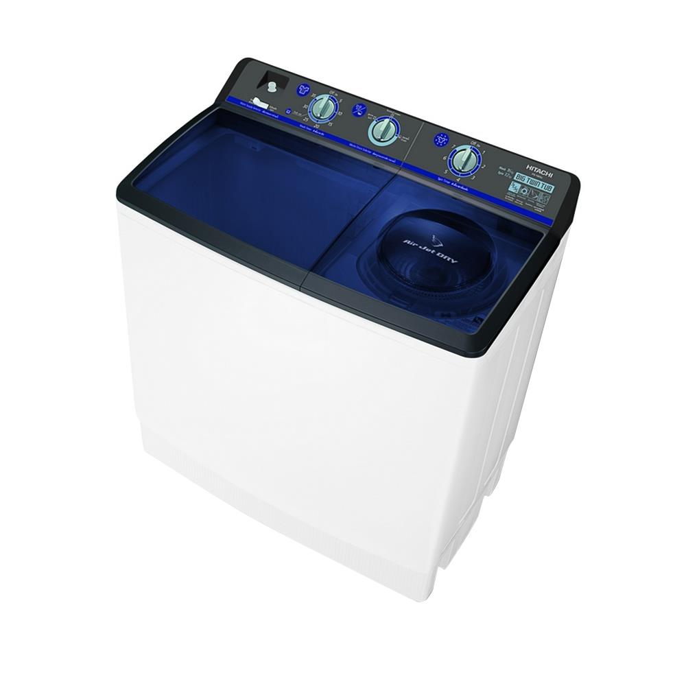 เครื่องซักผ้า 2 ถัง HITACHI PS170WJ NBL 17 กก.