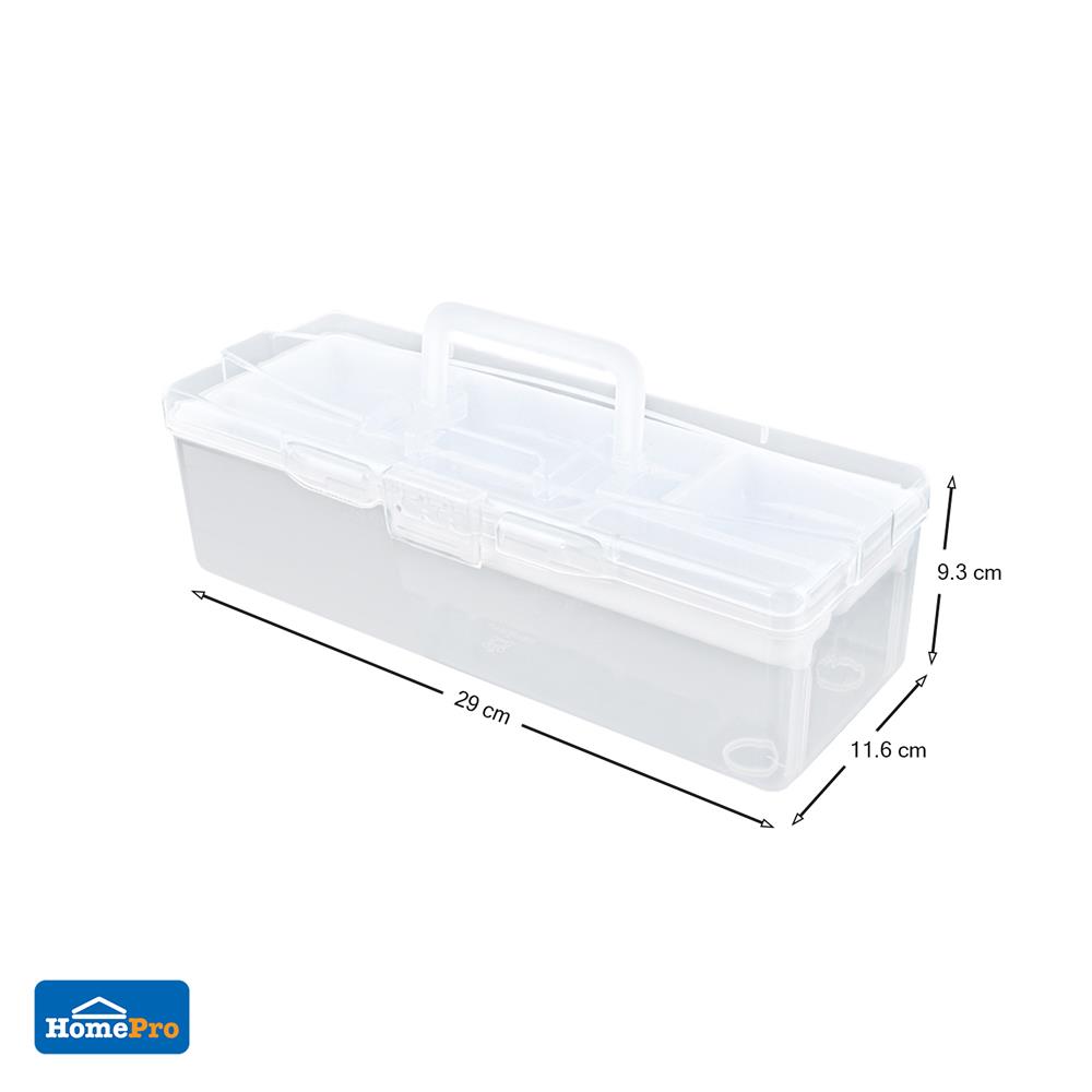 กล่องหูหิ้ว STACKO TL-0310 29x11.6x9.3 ซม. สีขาว