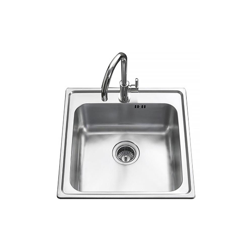 ซิงค์ฝัง 1หลุม MEX DLS50B สเตนเลส