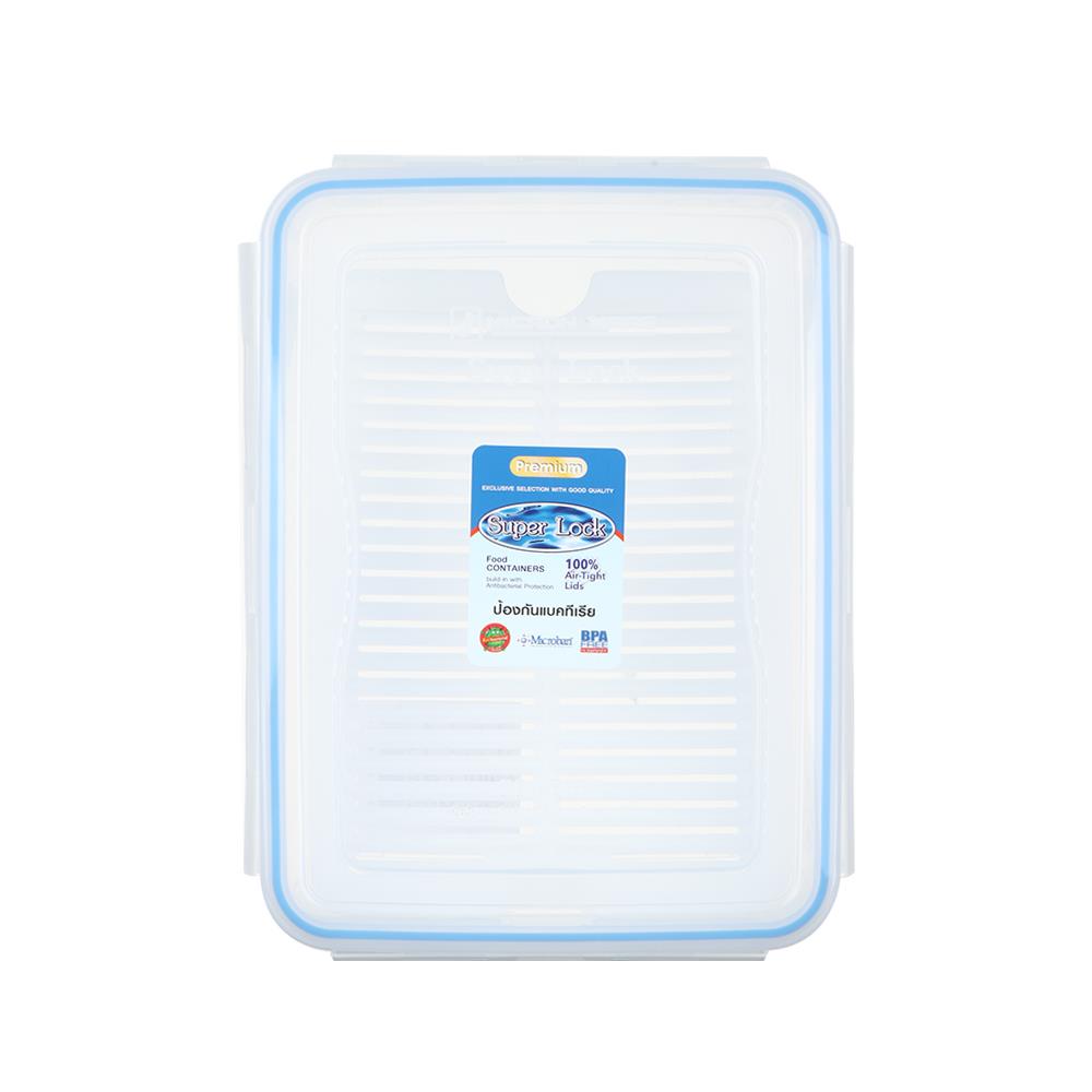 กล่องอาหารเหลี่ยม SUPER LOCK 6857 2.9 ลิตร