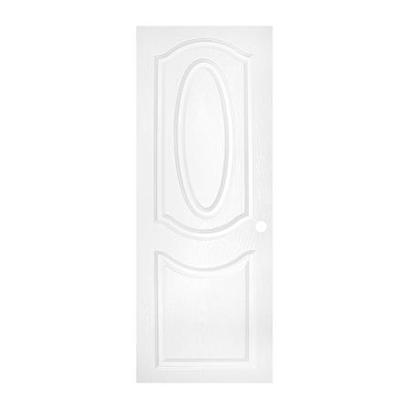 ประตูภายนอก UPVC PARAZZO MN002 90X200 ซม. สีขาว เจาะลูกบิด