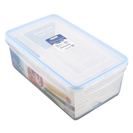 กล่องอาหารเหลี่ยม MICRON SUPER LOCK 4.7 ลิตร สีใส_2