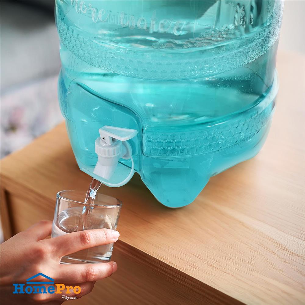 ถังน้ำดื่ม PET เกรด A มีก๊อก SPRING HIVE 12 ลิตร