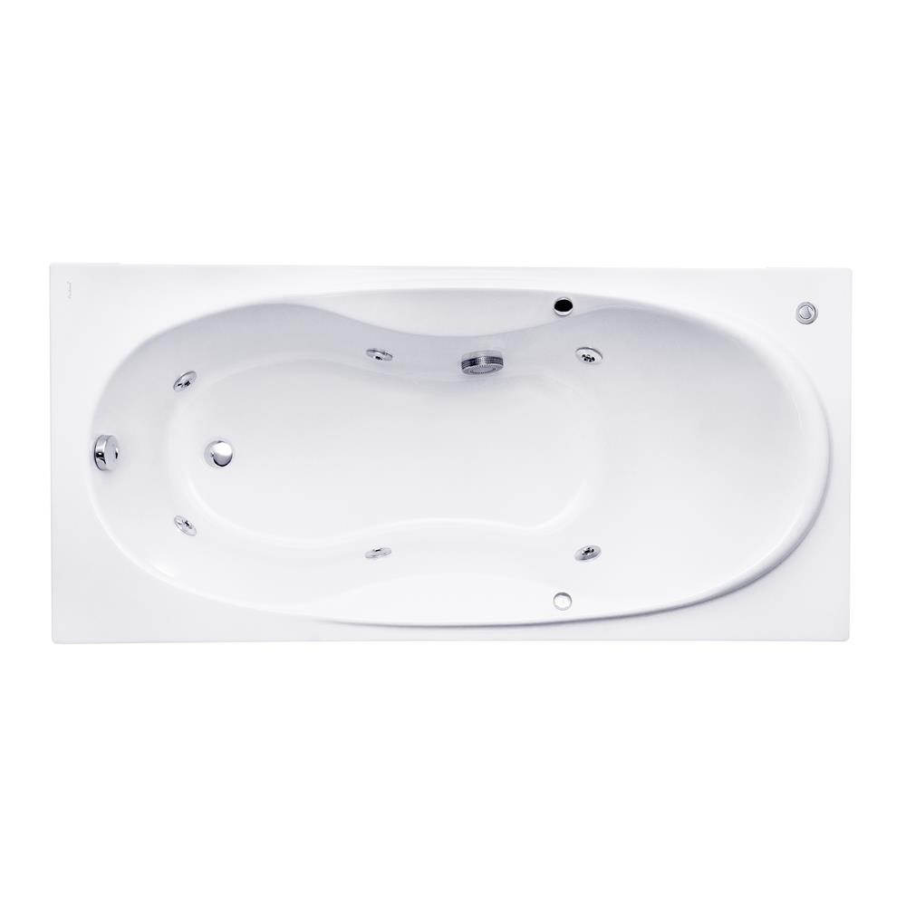 อ่างอาบน้ำ CRISTINA CT-ID170080WP 170 ซม. สีขาว