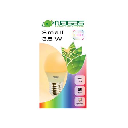 หลอด LED NAGAS SMALL BULB 3.5 วัตต์ WARMWHITE E27_1