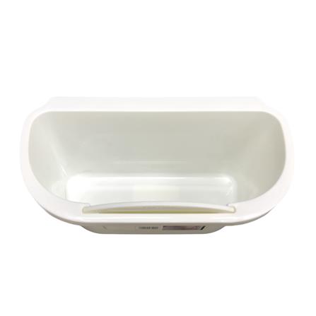 ถังเก็บเศษอาหารในครัว+ที่โกย G2400 สีขาว KECH_1