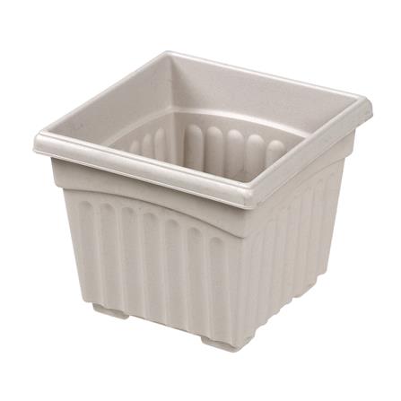 กระถางพลาสติก BABA BI-SQ-200 สี STONE MARBLE_1