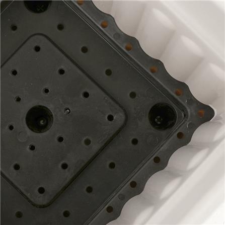 กระถางพลาสติก BABA BI-SQ-200 สี STONE MARBLE_2