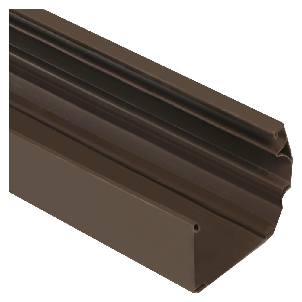 รางน้ำฝน ไวนิล SCG SMART 3 ม. สีน้ำตาลเข้ม