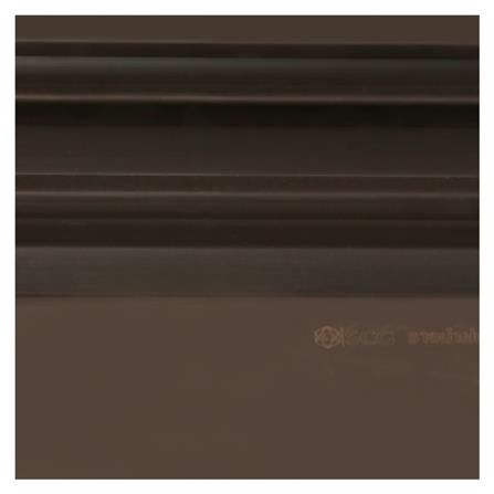 รางน้ำฝน ไวนิล SCG SMART 3 ม. สีน้ำตาลเข้ม_2