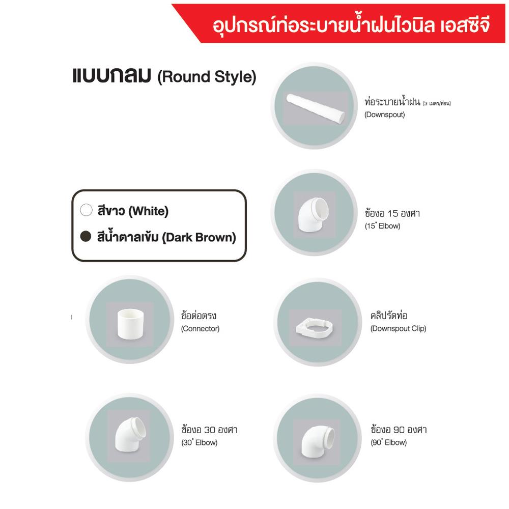ครอบมุมใน 90 องศา SCG SMART D-BW