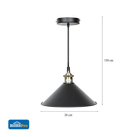 ไฟช่อ CARINI MS2860 สีดำ 1 หัว_4