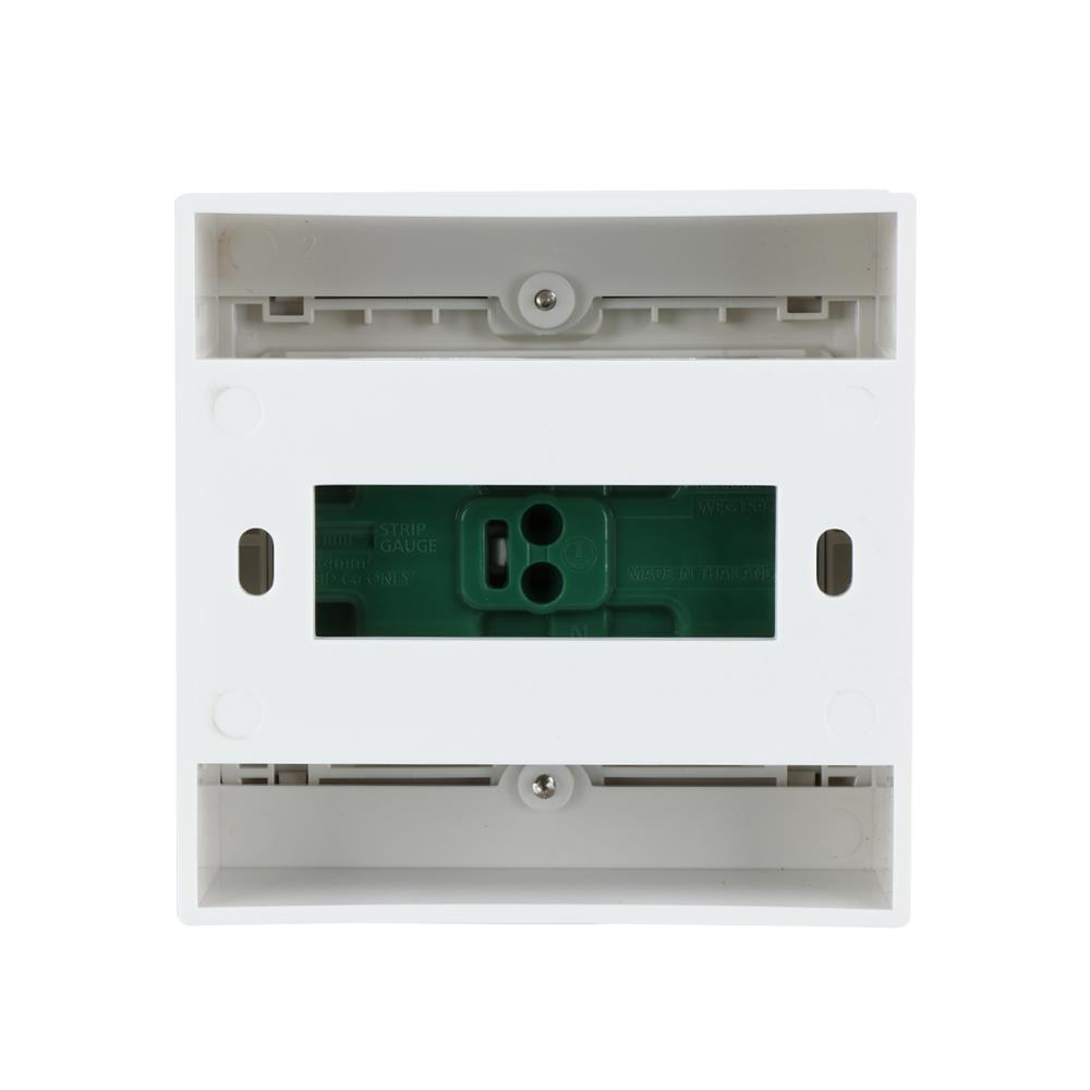 ชุดเต้ารับคู่ 3 ขา PANASONIC BSW 1392 สีขาว