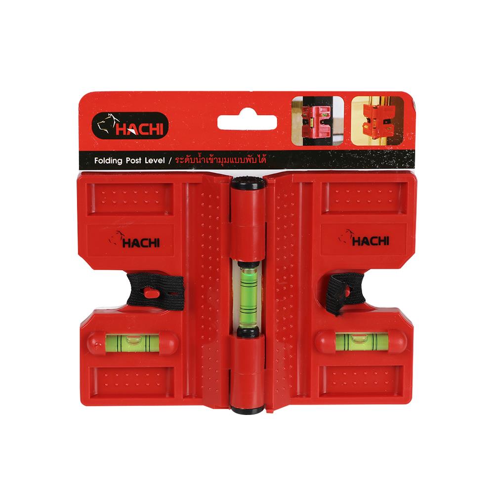 ระดับน้ำเข้ามุม 3 ลูกน้ำ HACHI