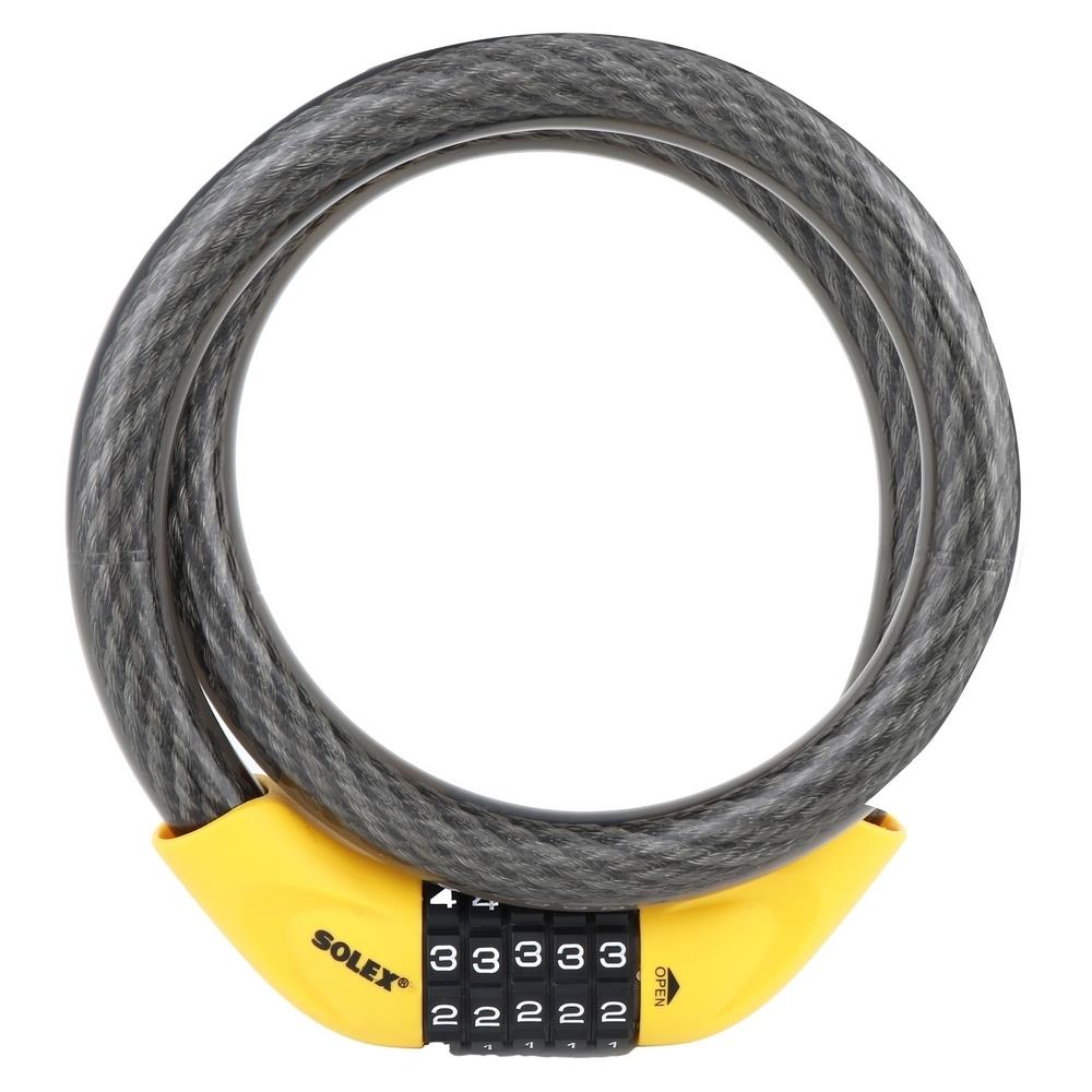 กุญแจคล้องจักรยาน SOLEX CABLE LOCK