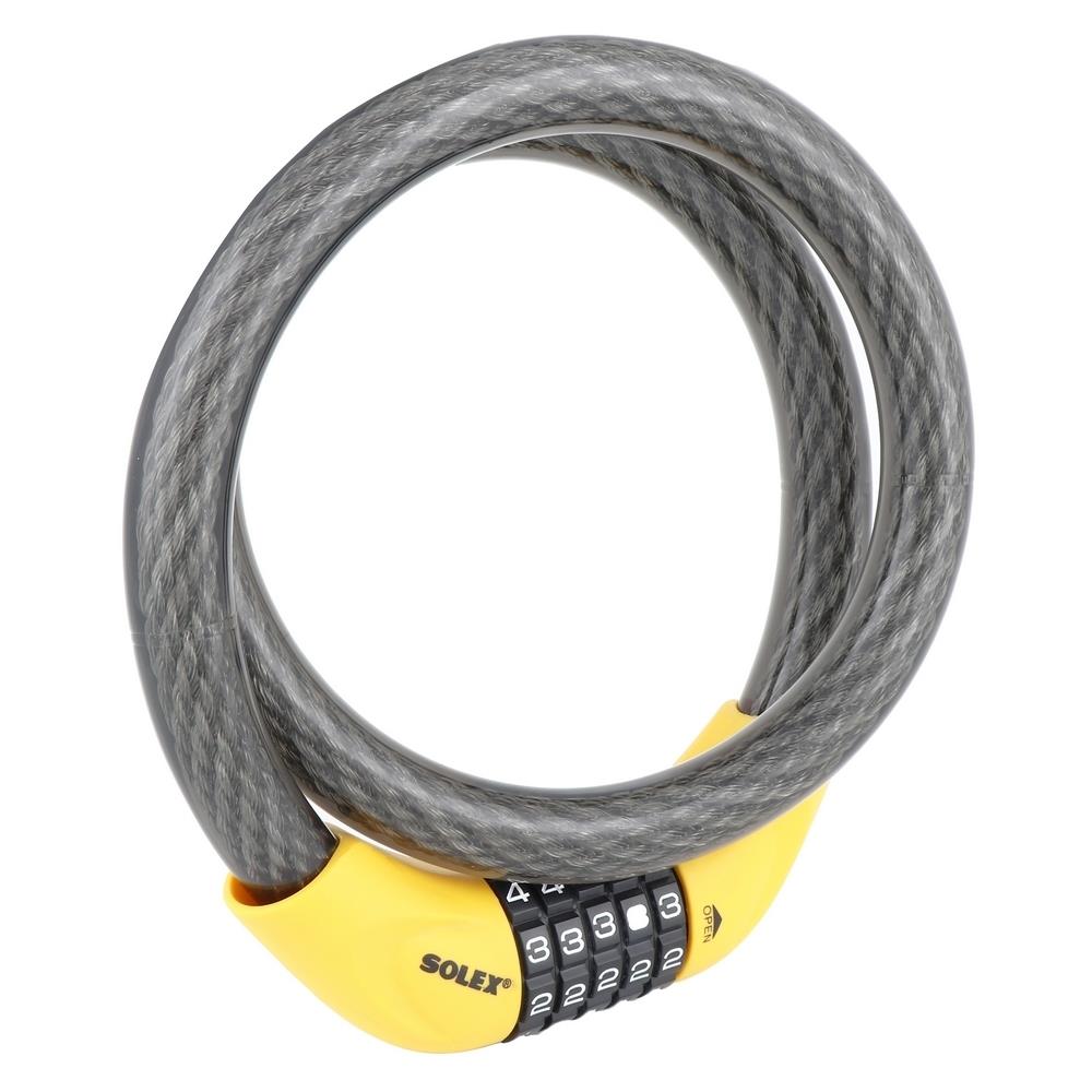 กุญแจคล้องจักรยาน SOLEX CABLE LOCK
