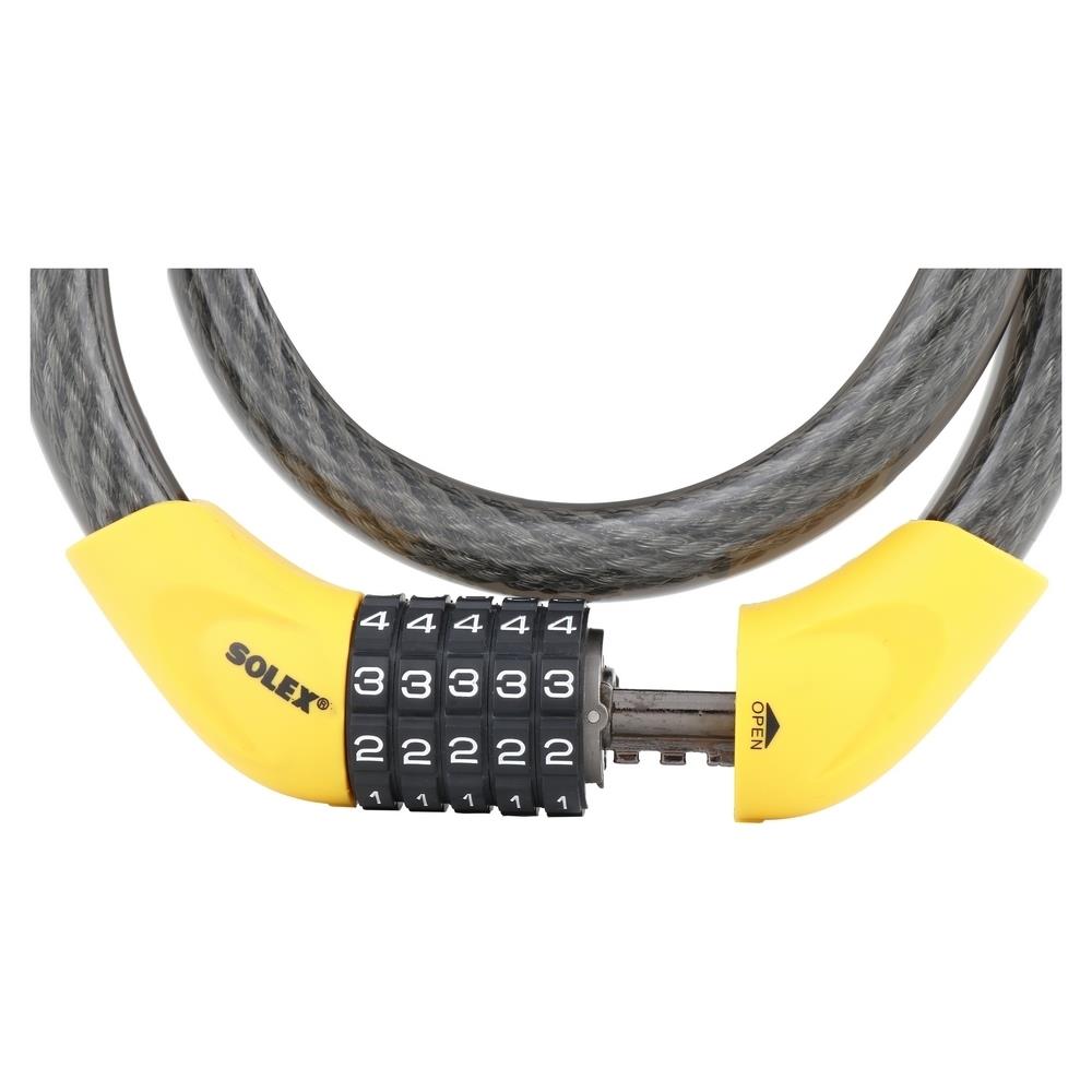 กุญแจคล้องจักรยาน SOLEX CABLE LOCK