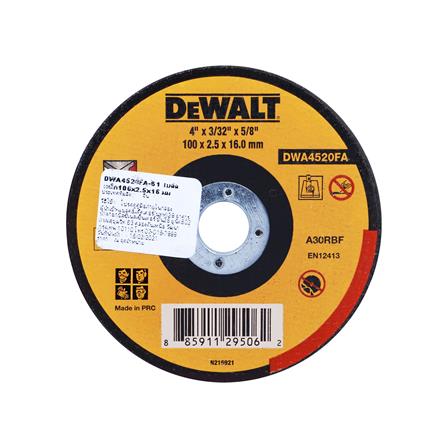 แผ่นตัดเหล็ก DEWALT DWA4520FA-B1 4 นิ้ว_0