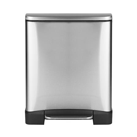 ถังขยะเหยียบ ACCO CUBE2 EK1437MT ขนาด 20L สีเงิน_1