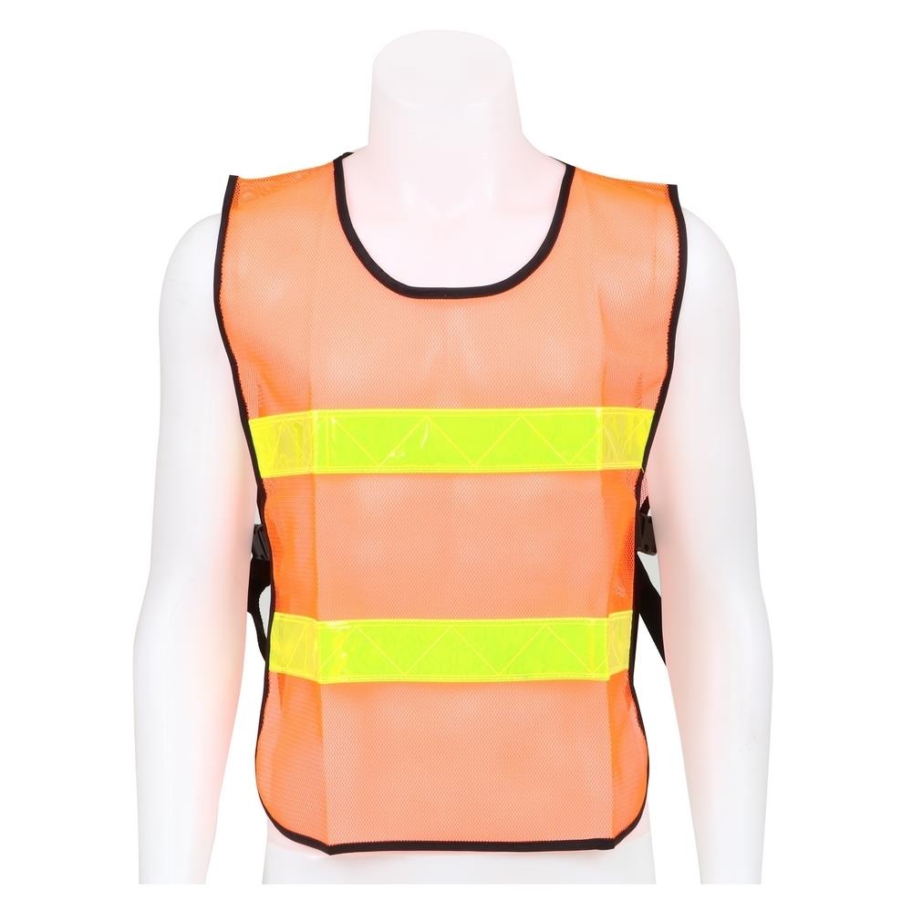 เสื้อจราจร YAMADA OR-6045 2 เเถบ สีส้ม