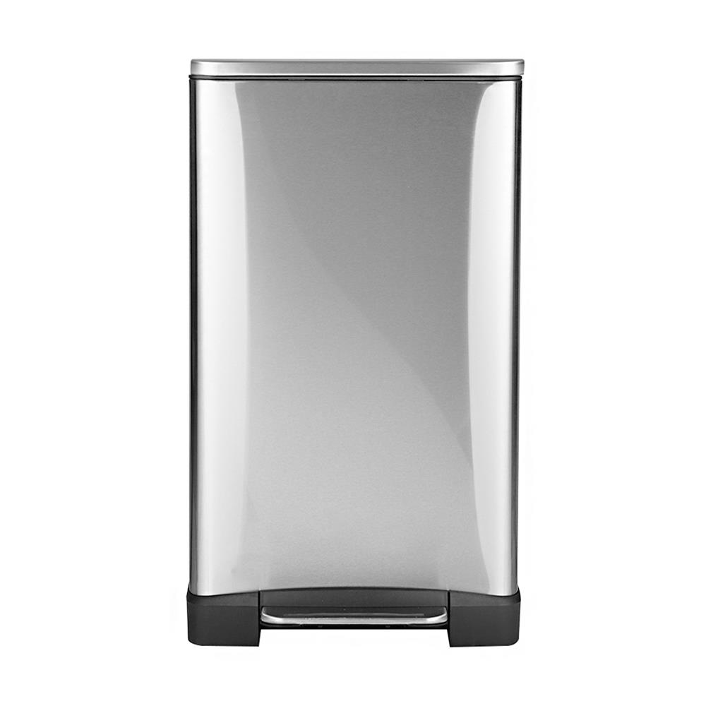 ถังขยะเหยียบ ACCO SOFT CLOSED EK1437MT ขนาด 30L สีเงิน