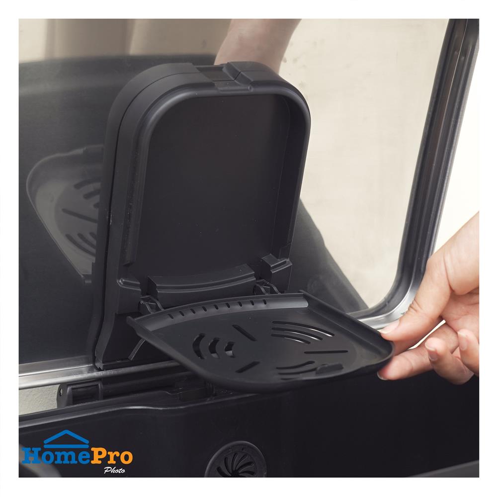 ถังขยะเหยียบ ACCO SOFT CLOSED EK1437MT ขนาด 30L สีเงิน