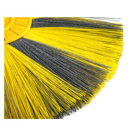 ไม้กวาดไนลอนหยากไย่ด้ามยาว BE MAN สีเหลือง_2