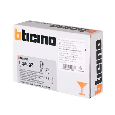 เซอร์กิตเบรกเกอร์กันไฟดูด/กันไฟรั่ว 32 แอมป์ 1 โพล 1 เฟส BTICINO BTP1C32R30_3