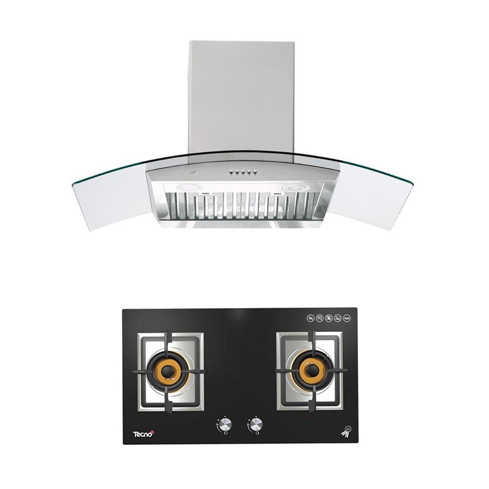 เตาฝัง + เครื่องดูดควัน TECHNOPLUS HB2079 + 90MA