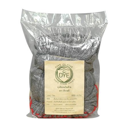 ถุงมือทอ DONGYANG #6 1โหล สีเทา_2