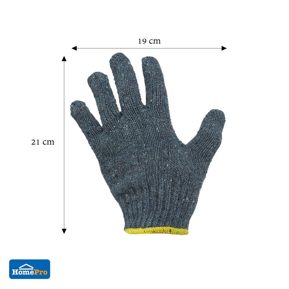 ถุงมือทอ DONGYANG #5 5โหล สีเทา