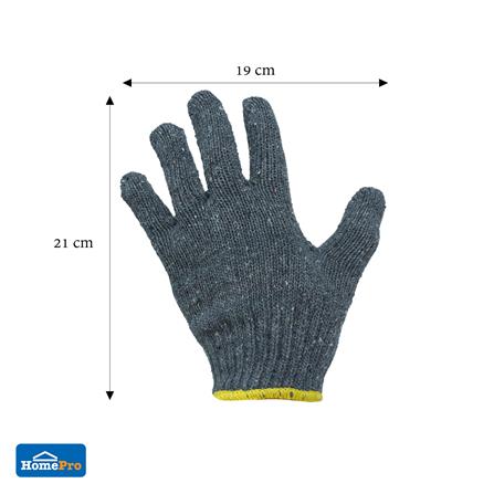 ถุงมือทอ DONGYANG #5 5โหล สีเทา_4