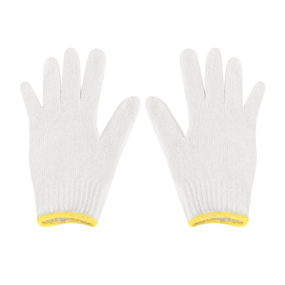 ถุงมือทอ DONGYANG #5 5โหล สีขาว_1