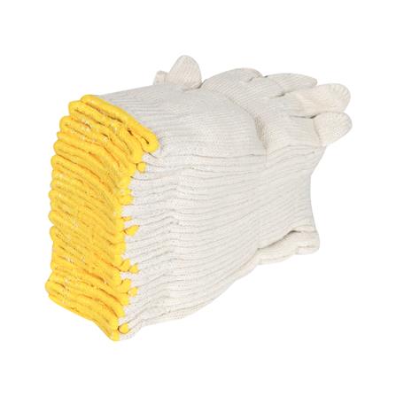 ถุงมือทอ DONGYANG #5 5โหล สีขาว_2