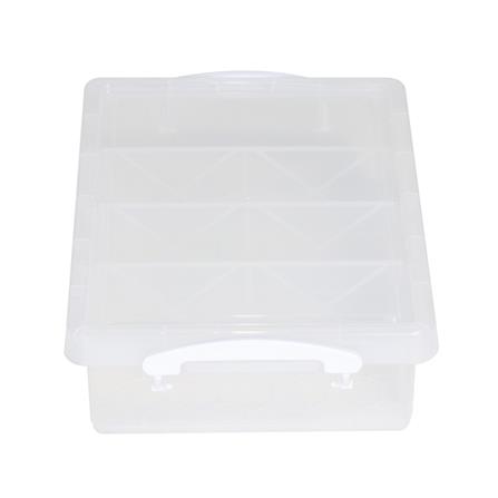 กล่องเก็บของ ฝาล็อค STACKO 57291 37.5x25.6x10 ซม. สีใส_2