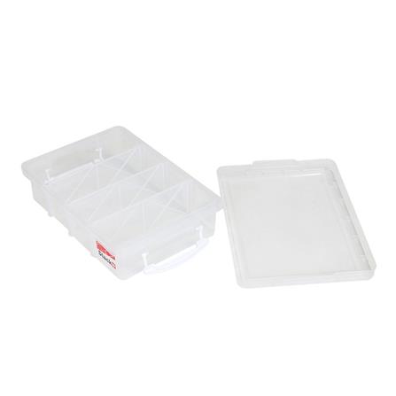 กล่องเก็บของ ฝาล็อค STACKO 57291 37.5x25.6x10 ซม. สีใส_3