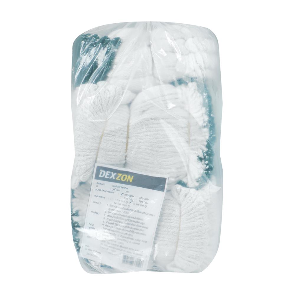 ถุงมือทอ DONGYANG #4 5 โหล สีขาว