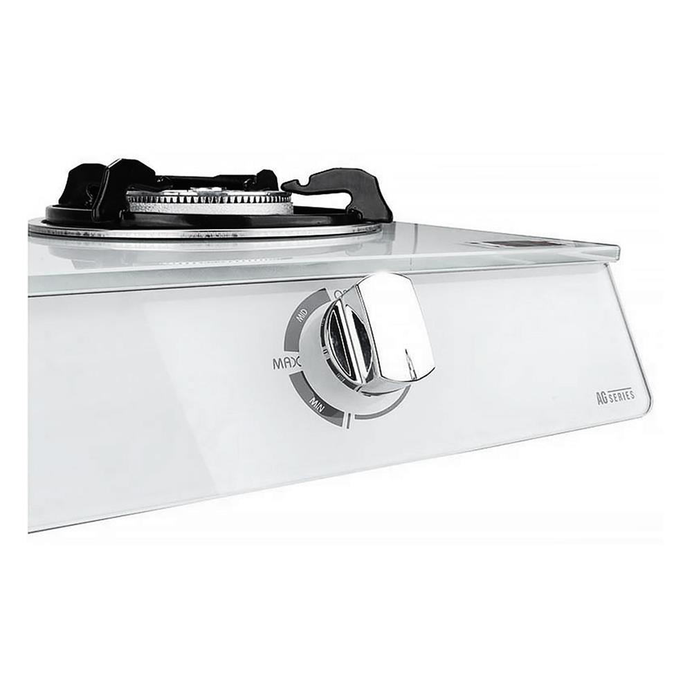 เตาแก๊สตั้งโต๊ะ 2 หัวแก๊ส LUCKY FLAME AG-2102S(W)