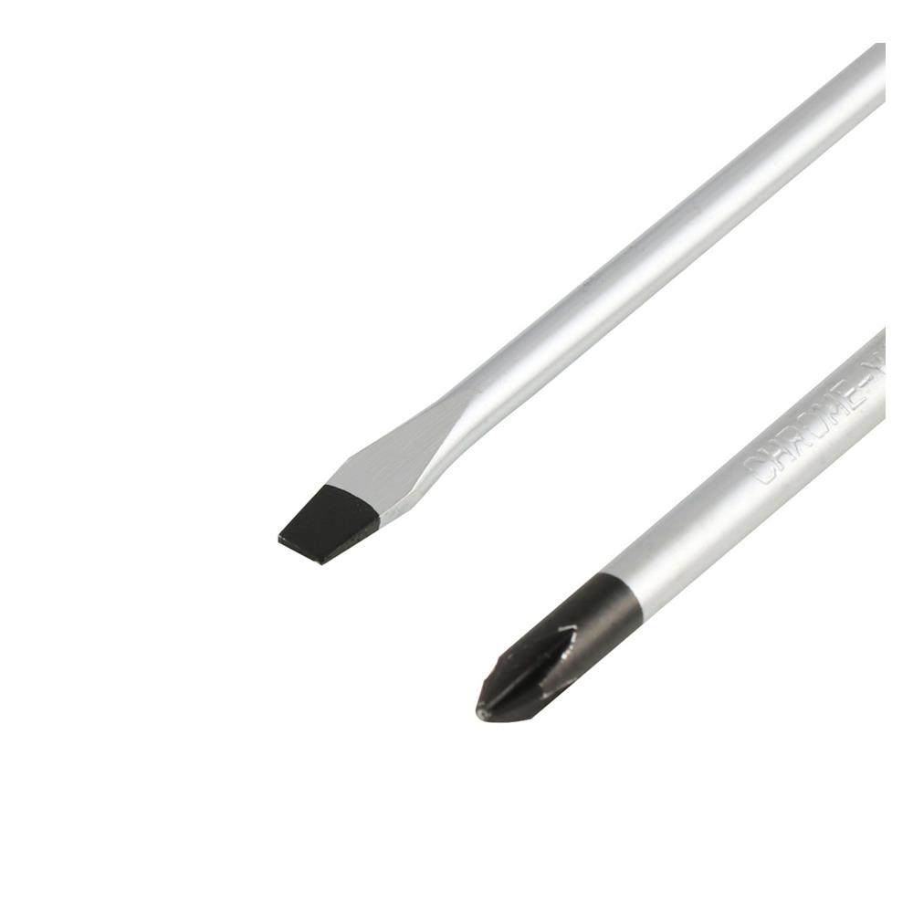 ไขควง2 ตัว/ชุด HACHI 10 นิ้ว สีแดง