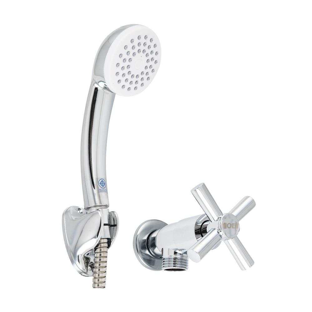 ฝักบัวสายอ่อนพร้อมวาล์วฝักบัว HOEN H-1001