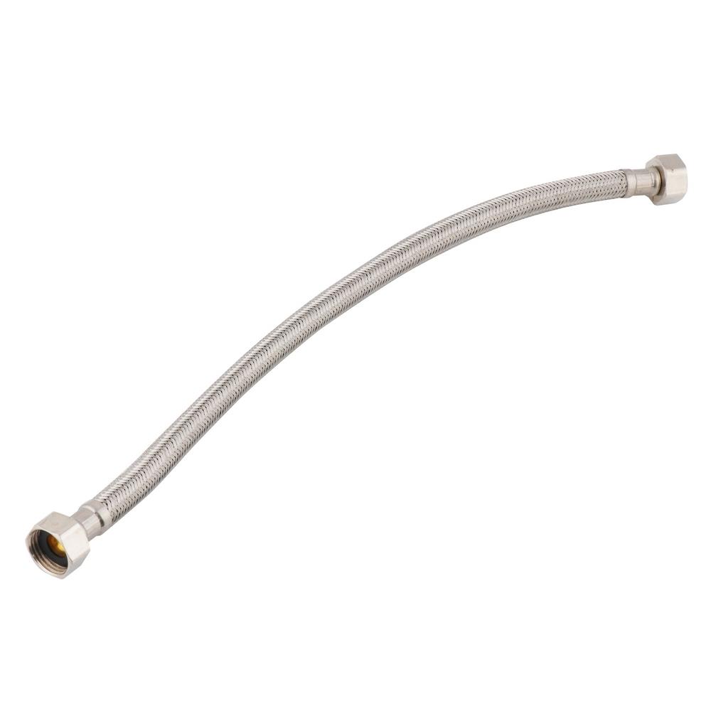 สายน้ำดีSSน้ำอุ่น-น้ำเย็น LABELLE LZ-16 16 นิ้ว สีโครม