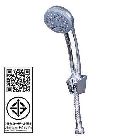 ชุดฝักบัวสายอ่อน 1 ระดับ NOVABATH IS-2115 สีโครม_2