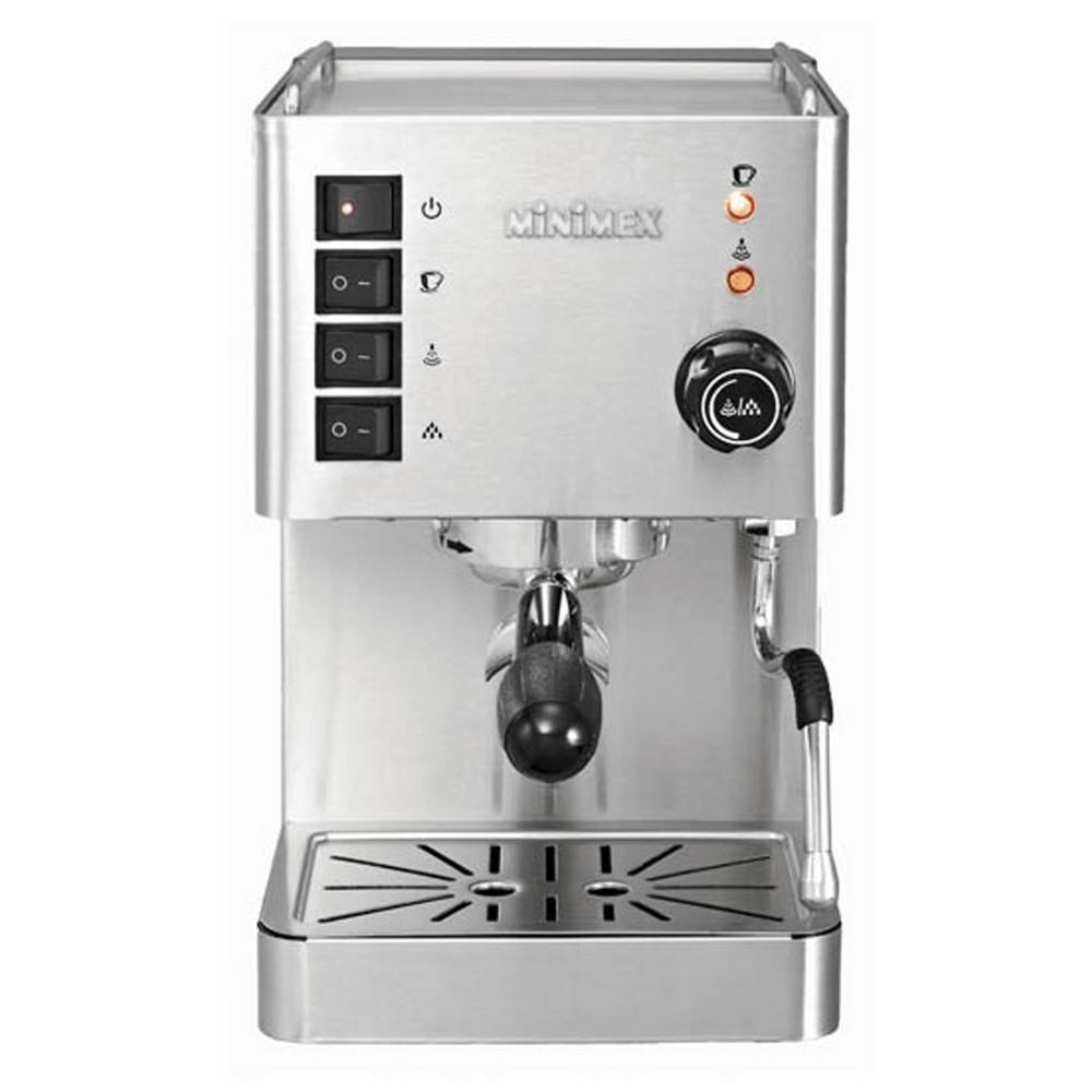 เครื่องชงกาแฟเอสเพรสโซ MINIMEX SUPER RICH สีเงิน